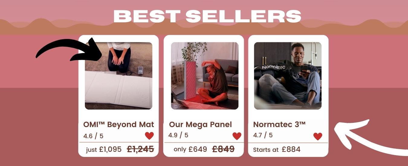 bodybud_best_sellers_banner_dislaying_omi_beyond_mat_bodybud_mega_panel_normatec_3