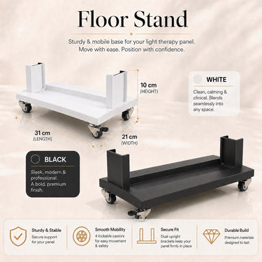 bodybud™ Mega Red Light Therapy Floor Stand - bodybud | bodybud UK