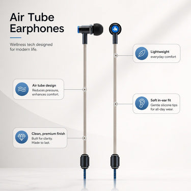 DefenderShield Air Tube Earphones - DefenderShield | bodybud UK