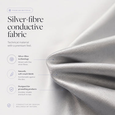 Groundology™ SoftSilver Grounding Bed Sheet - Groundology | bodybud UK
