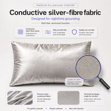 Groundology™ SoftSilver Pillowcase - Groundology | bodybud UK