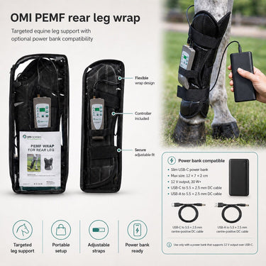 OMI™ PEMF Rear Leg Wrap for Horses - OMI | bodybud UK