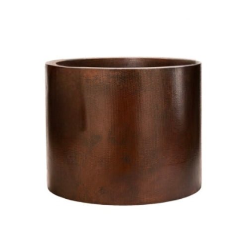 45-inch Hammered Antique Japanese Style Soaking Copper Bathtub | bodybud UK