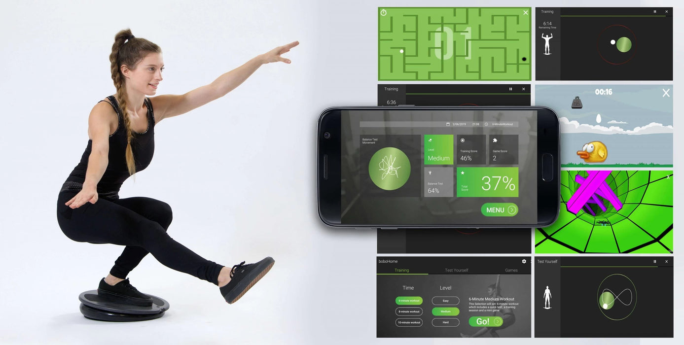 BoBo Home 2.0 Smart Physiotherapy Balance Board | bodybud UK
