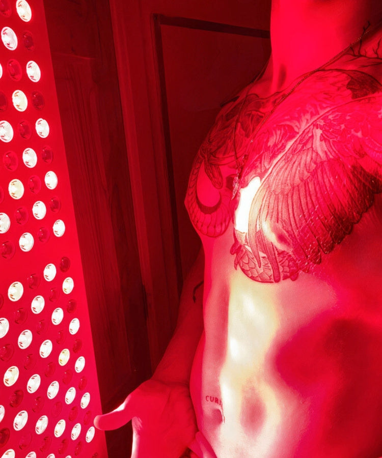 Relax with Red Light Therapy