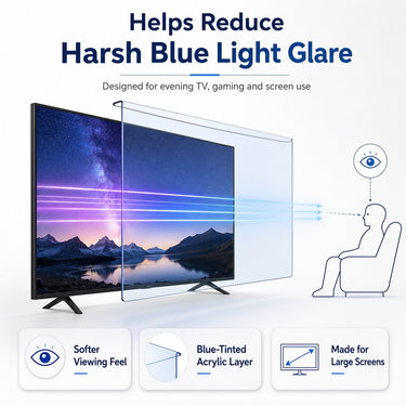 Custom Blue Light TV & Monitor Screen Protector - bodybud | bodybud UK