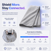 DefenderShield® Faraday EMF Protection Blanket - DefenderShield | bodybud UK
