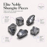 Elite Noble Shungite Stones (Set of 5) - BodyBud™ Shungite | bodybud UK