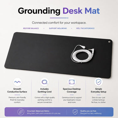 Groundology™ Grounding Desk Mat - Groundology | bodybud UK