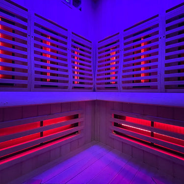 Insignia 2 Person Infrared Indoor Sauna KY007 1500 x 1500mm - Insignia Saunas | bodybud UK