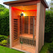 Insignia™ 2 - Person Chromotherapy Far Infrared Garden Sauna Cabin Outdoor Sauna | bodybud UK