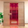 Insignia 2 Person Infrared Indoor Sauna KY009 1500 x 1000mm - Indoor Infrared Sauna - Insignia Saunas | bodybud UK