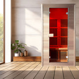 Insignia 2 Person Infrared Indoor Sauna KY005 1100 x 1000mm