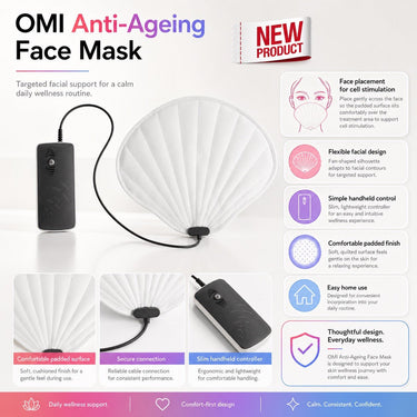 OMI™ PEMF Anti - Ageing Mask - OMI | bodybud UK