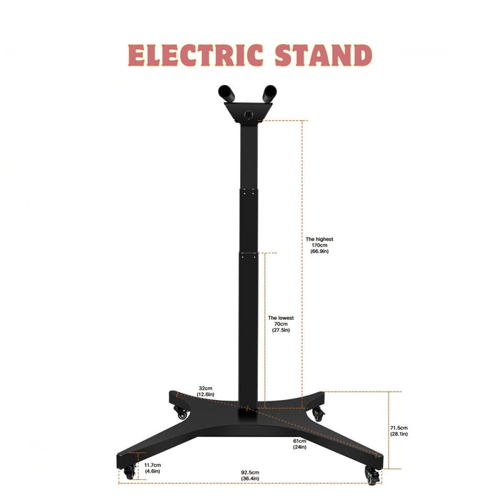 Electric Stand for Red Light Panels | bodybud UK