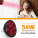 54W LED Red & NIR Light Lamp | bodybud UK