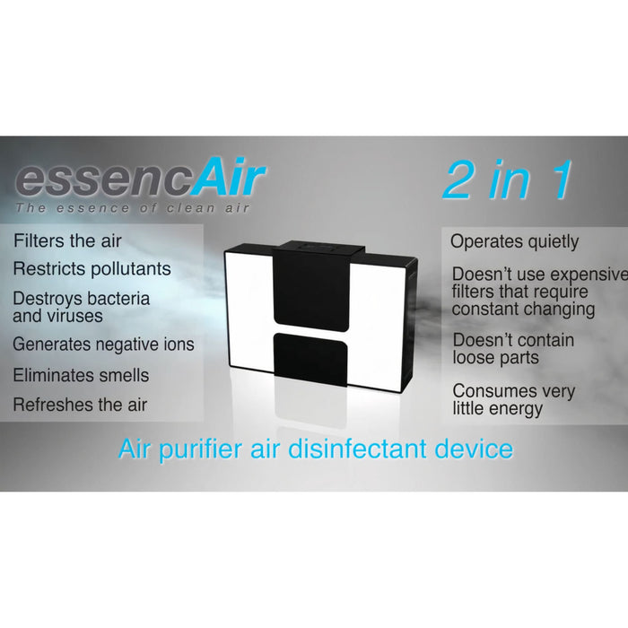 essencAIR Salt Air Purifier & Disinfectant Device | bodybud UK