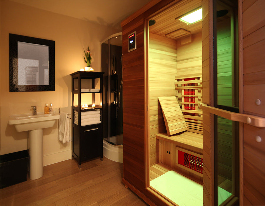 Health Mate® 2 Person Far Infrared Sauna Classic Edition Indoor Infrared Sauna | bodybud UK